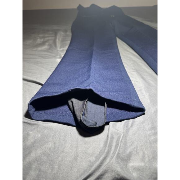 Vintage USA Mr D Women’s Snow Bibs Navy Blue Ski Wool - Picture 10 of 13